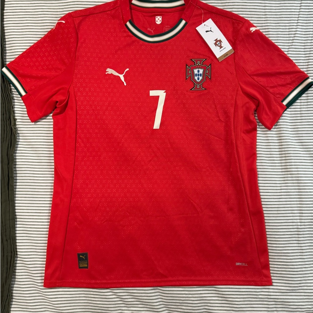 Ronaldo  Red puma Men's Soccer Jersey